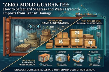 Zero-Mold Guarantee: How to Safeguard Seagrass and Water Hyacinth Imports from Transit Damage